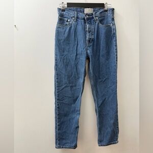 Everlane Woman’s Straight Jeans in Blue